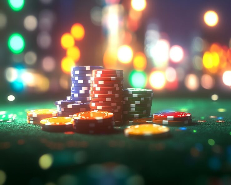 Mobile app interface showing live casino tables and sports markets